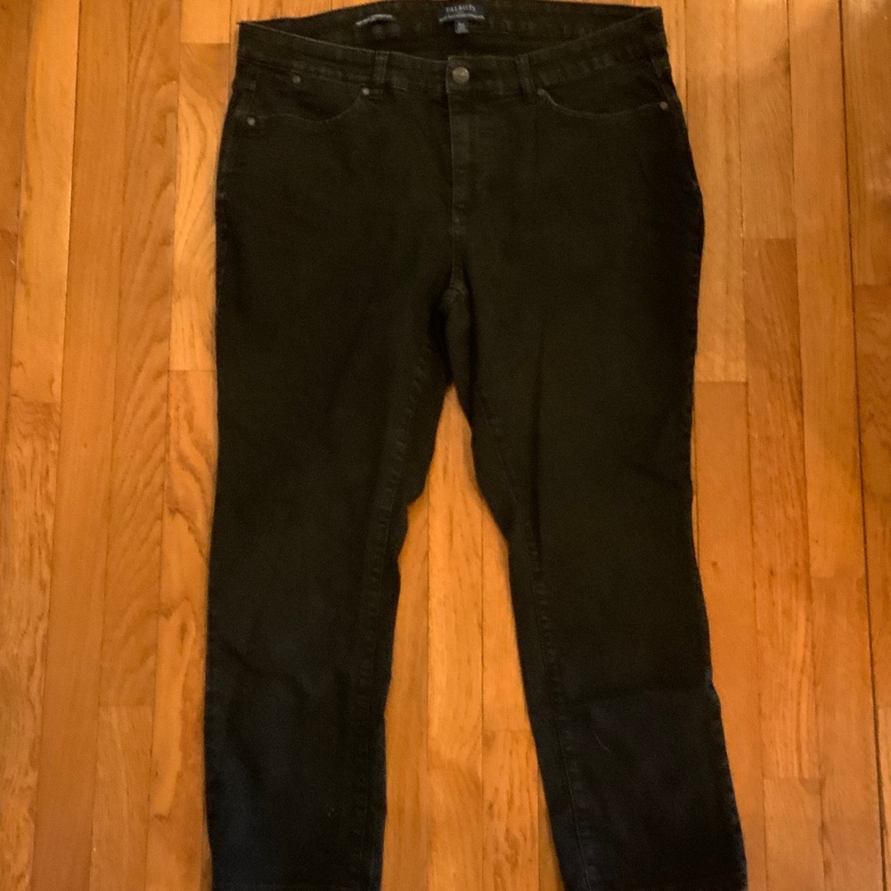 Talbots Charcoal Denim Pants